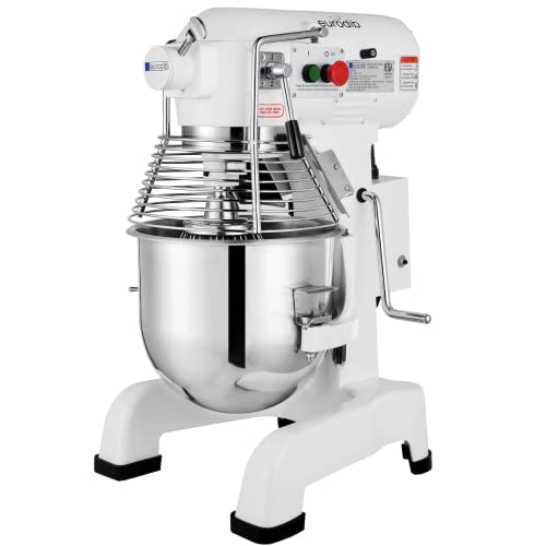 Eurodib M20 ETL 20 Quart Commercial Planetary Stand Mixer, Bench Model, White, 110v
