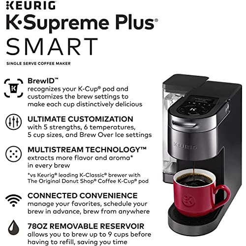 Keurig K-Supreme Plus SMART Coffee Maker, Black