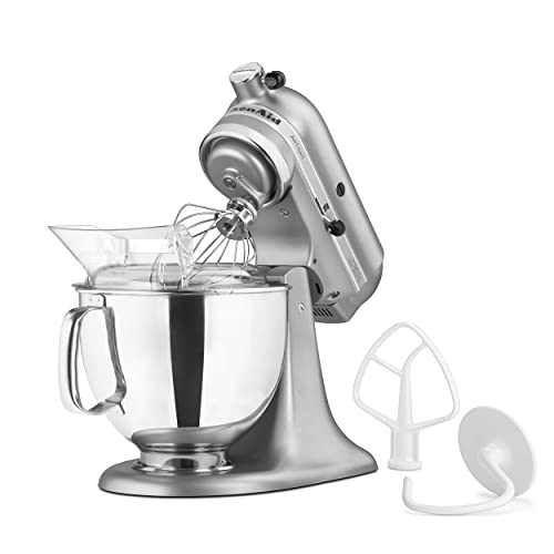 KitchenAid KSM150PSCU Artisan Series 5-Qt. Stand Mixer with Pouring Shield - Contour Silver