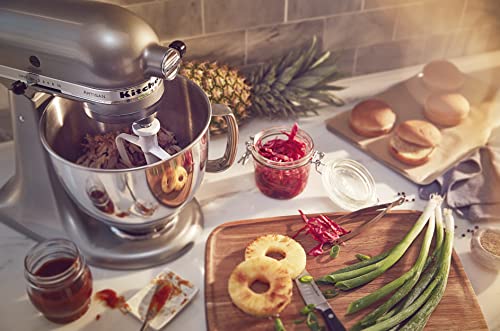 KitchenAid KSM150PSCU Artisan Series 5-Qt. Stand Mixer with Pouring Shield - Contour Silver