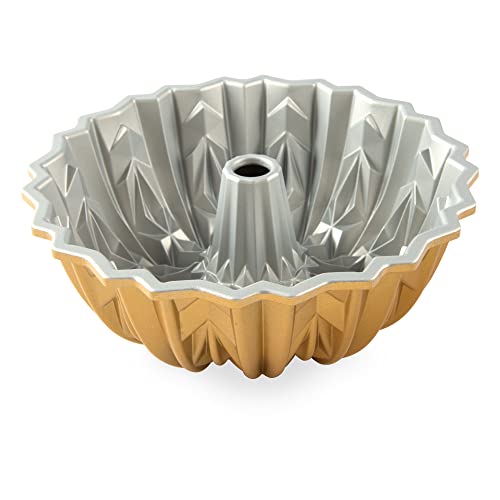Nordic Ware Cut Crystal Bundt, 10 Cup, Gold