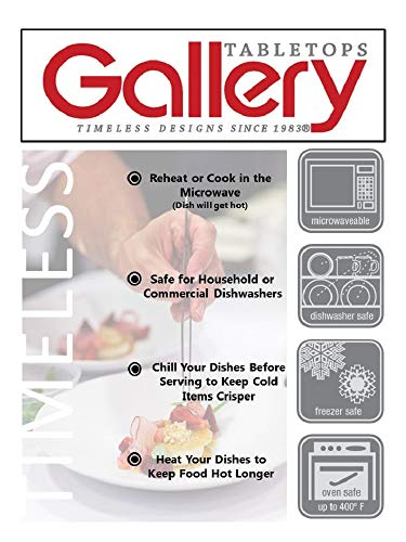 Tabletops Gallery Hobnail Style 4 Piece Classic White Stoneware Nesting Mixing Bowl Set for Baking and Cooking