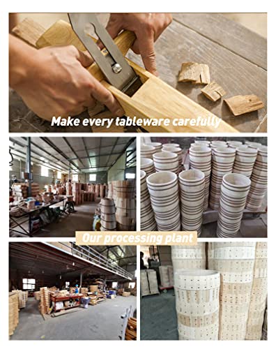 Large Japanese Wooden Hangiri Sushi Rice Mixing Bowl Tub for Sushi Restaurant Sushi 28 inch/72cm Diameter