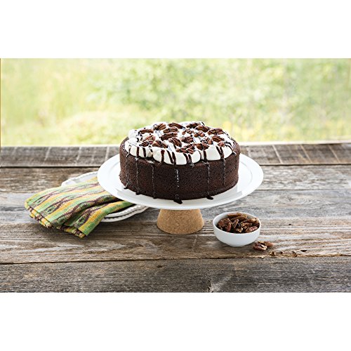 Nordic Ware 9" Round Non-stick Natural Aluminum Cake Pans (2 Pack), Metallic