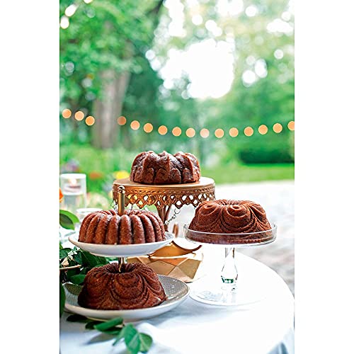 Nordic Ware 91377 Nordicware 9 Cup Bundt Quartet Pan, Gold