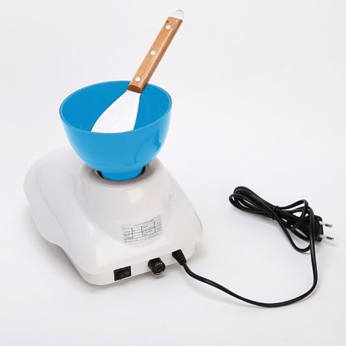 Dental Power Brand Alginate Material Mixer Mixing Bowl Plastic Knife Dental Lab HL-YMC I