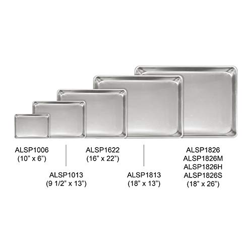 Excellanté 18" x 26" Full Size Aluminum Sheet Pan, 16 Gauge