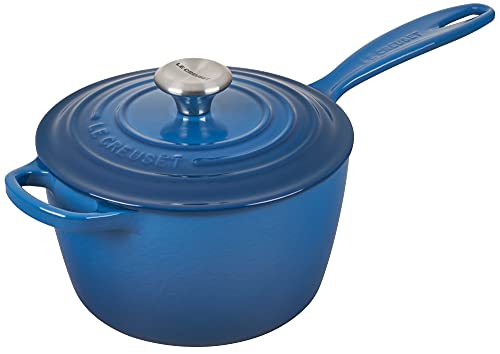 Le Creuset Enameled Cast Iron Signature Saucepan, 2.25 qt., Marseille