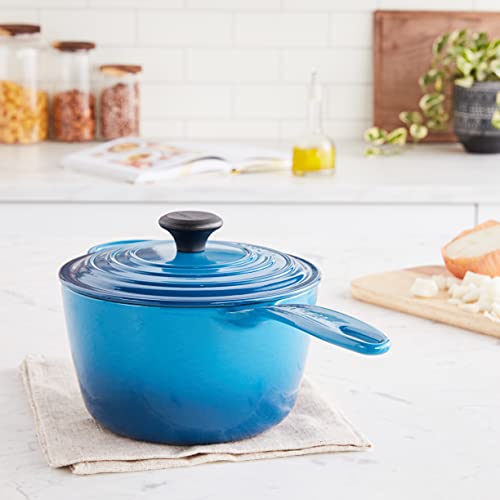 Le Creuset Enameled Cast Iron Signature Saucepan, 2.25 qt., Marseille