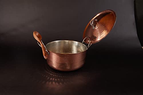 Sertodo Copper Dutch Oven - 11.5 Quart Size