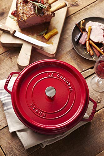 7-Qt. Round Dutch Oven Color: Cherry
