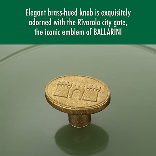 Ballarini Bellamonte Cast Iron Dutch Oven with Lid 4.25-qt, Serves 3-4, Saggio Green