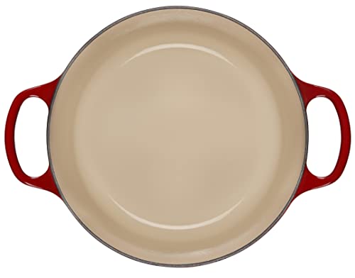 Le Creuset Enameled Cast Iron Signature Round Dutch Oven, 4.5 qt., Cerise