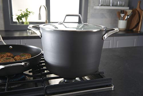 Calphalon 11-Piece Pots and Pans Set, Nonstick Kitchen Cookware with Stay-Cool Handles, Dishwasher and Metal Utensil Safe, Black