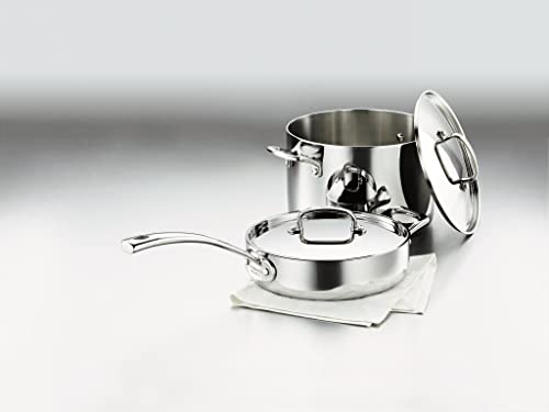 Cuisinart FCT-13 13-Piece Cookware Set French Classic Tri-Ply, Silver