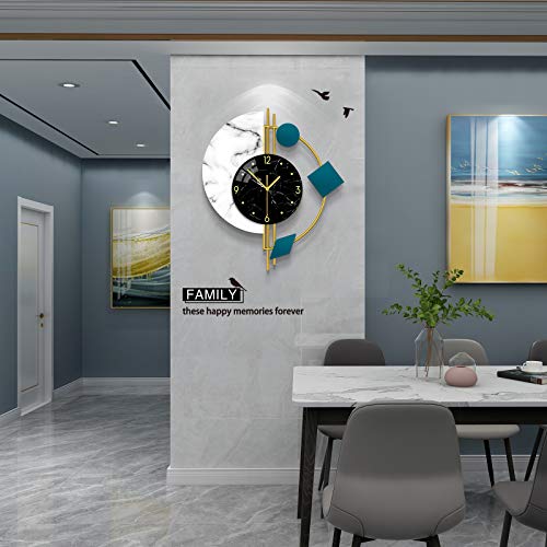 Modern Silent Wall Clock for Home Decor