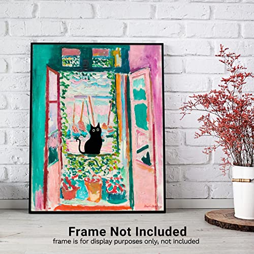 Henri Matisse Cat Wall Art Print 8x10