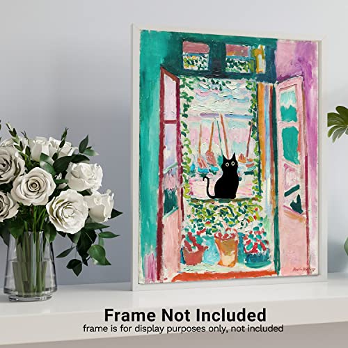 Henri Matisse Cat Wall Art Print 8x10