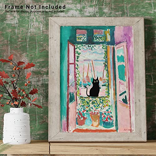 Henri Matisse Cat Wall Art Print 8x10