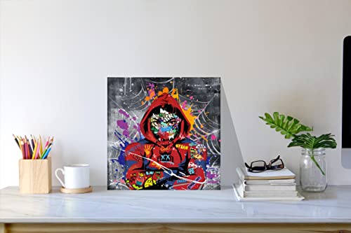 GUGIKA Graffiti Wall Art Poster - 14x14 Inch