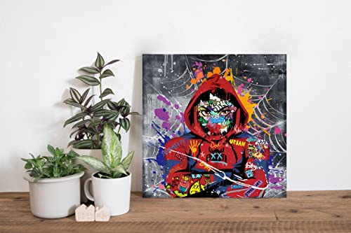 GUGIKA Graffiti Wall Art Poster - 14x14 Inch
