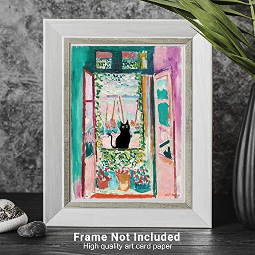 Henri Matisse Cat Wall Art Print 8x10
