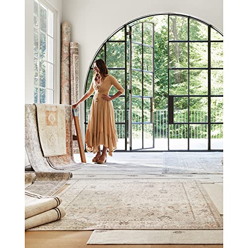 Becki Owens x Surya Solana Medallion Area Rug , 9'2" x 12', Beige