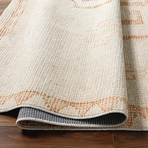 Becki Owens x Surya Solana Medallion Area Rug , 9'2" x 12', Beige