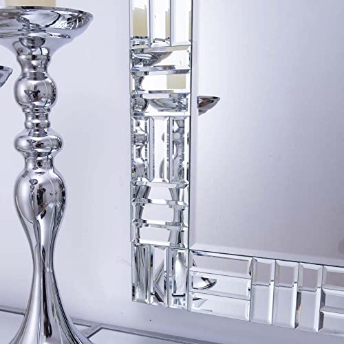 Large Rectangle Wall Mirror for Bathroom & Decor