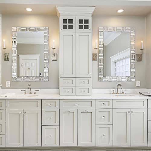 Large Rectangle Wall Mirror for Bathroom & Decor