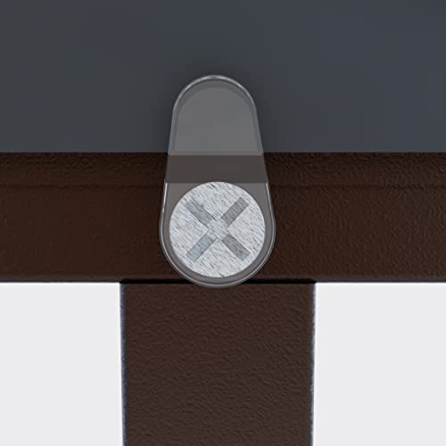 Rust Color Metal Frame Farmhouse Wall Mirror 45"x30