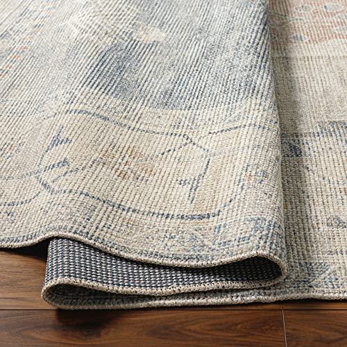 Becki Owens x Surya Luca Medallion Area Rug , 9'2" x 12', Pewter