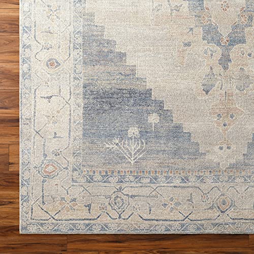 Becki Owens x Surya Luca Medallion Area Rug , 9'2" x 12', Pewter