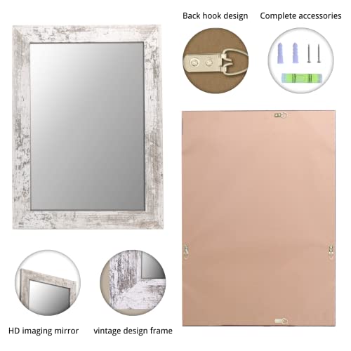 Syndra Farmhouse Wall Mirror for Any Room