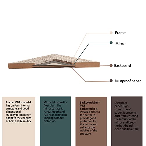 Syndra Farmhouse Wall Mirror for Any Room