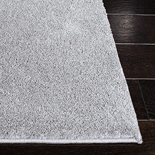 Safavieh Pattern and Solid Collection 10' x 14' Light Grey PNS320 Non-Shedding Living Room Dining Bedroom Area Rug