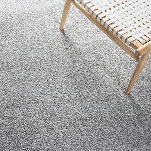 Safavieh Pattern and Solid Collection 10' x 14' Light Grey PNS320 Non-Shedding Living Room Dining Bedroom Area Rug