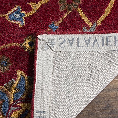 Safavieh Heritage Collection 11' x 15' Red HG655A Handmade Traditional Oriental Wool Area Rug