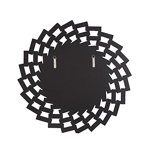 31.5'' Silver Round Beveled Wall Mirror