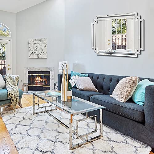 Autdot Large Decorative Wall Mirror, 36" X 24