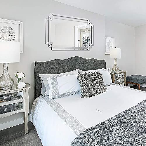 Autdot Large Decorative Wall Mirror, 36" X 24