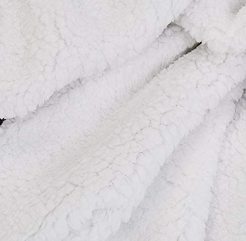 Amazon Basics Ultra-Soft Micromink Sherpa Blanket, Twin, Grey