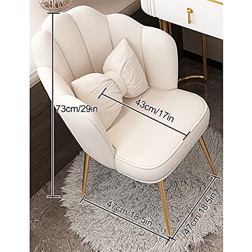 Lighted Vanity Table Set with Cushioned Stool