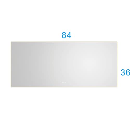88-Inch Dimmable LED Bathroom Vanity Mirror