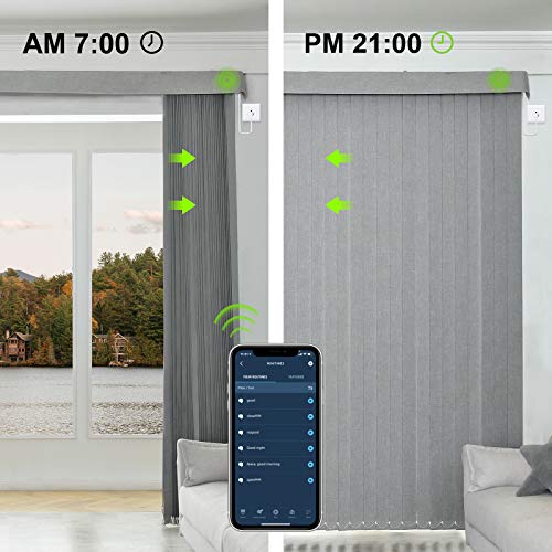 Smart Motorized Vertical Blinds with Alexa Control