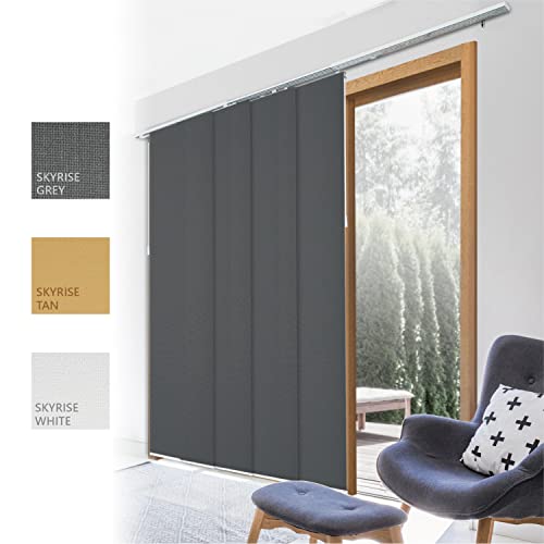 Chicology Light Filtering Sliding Door Blinds