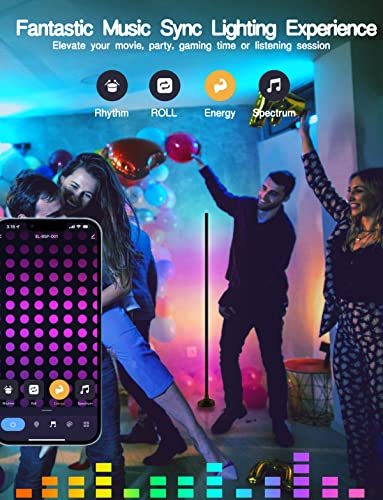 Smart RGB Floor Lamp with App and Music Sync