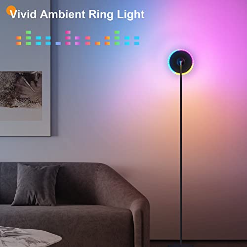 Ultra Bright UFO Floor Lamp with RGB Glow