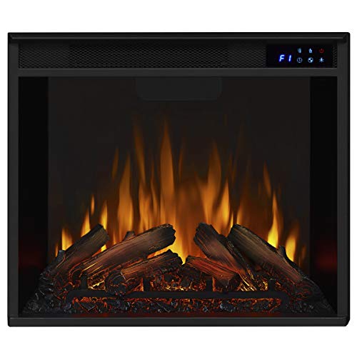 Real Flame 5950E Chateau Corner Electric Fireplace, Small, White