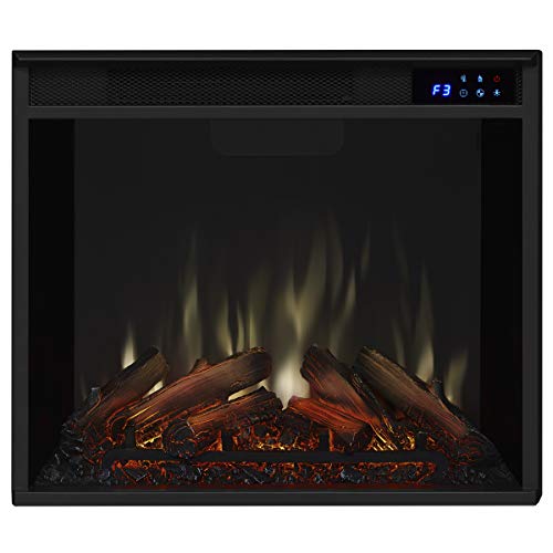 Real Flame 5950E Chateau Corner Electric Fireplace, Small, White